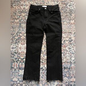 Zara Black Kick Flare Women's Jeans
